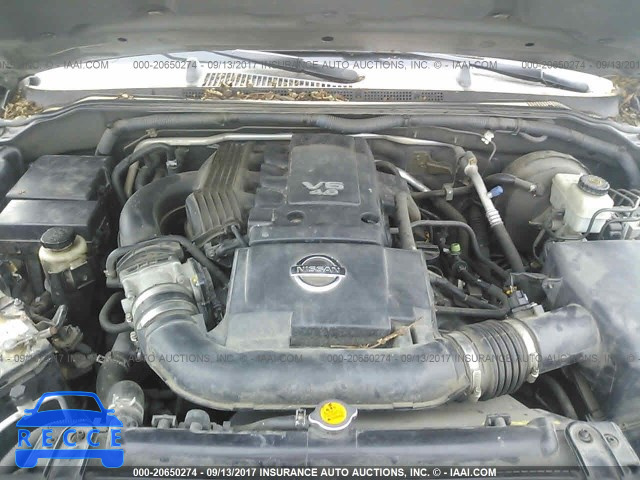 2005 Nissan Frontier CREW CAB LE/SE/OFF ROAD 1N6AD07U45C453249 image 9