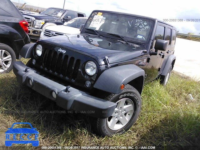 2015 Jeep Wrangler Unlimited SPORT 1C4HJWDG3FL730390 Bild 1