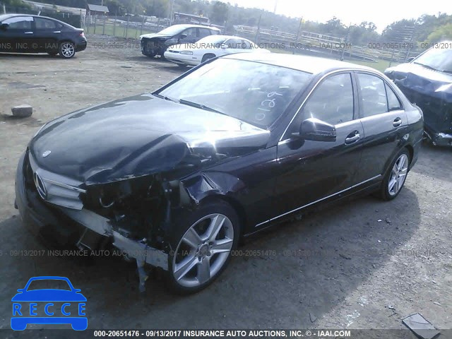 2011 MERCEDES-BENZ C 300 WDDGF5EB1BF633455 image 1