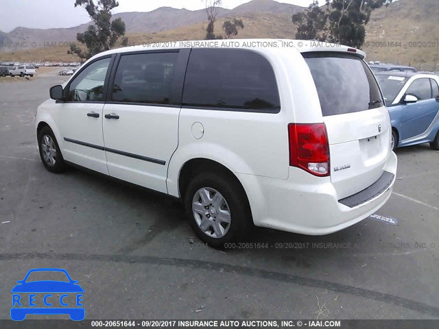 2012 Dodge RAM VAN 2C4JDGAG6CR255713 image 2