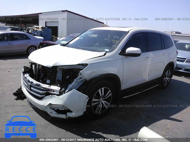 2016 Honda Pilot EXL 5FNYF5H61GB025489 зображення 1