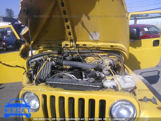 2006 JEEP WRANGLER X 1J4FA39S56P737105 image 9