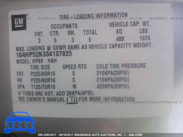 2003 Buick Lesabre CUSTOM 1G4HP52K334137825 image 8