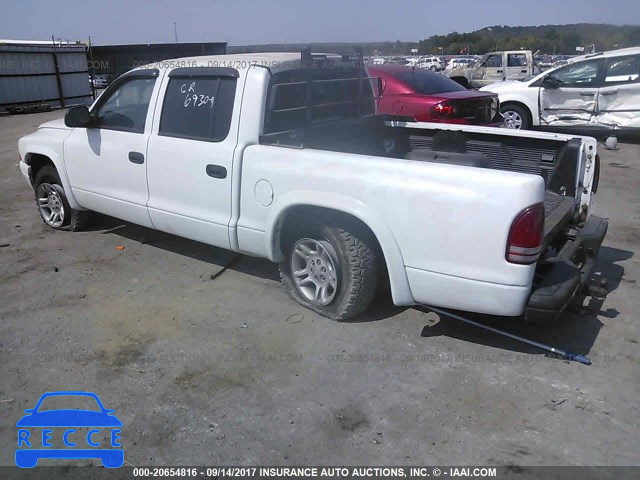 2002 Dodge Dakota 1B7HL38NX2S507944 image 2