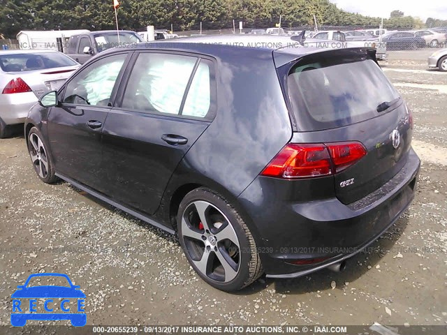 2016 Volkswagen GTI 3VW4T7AU5GM040596 image 2