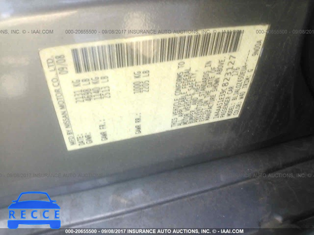 2009 Nissan Maxima S/SV 1N4AA51E39C823127 image 8