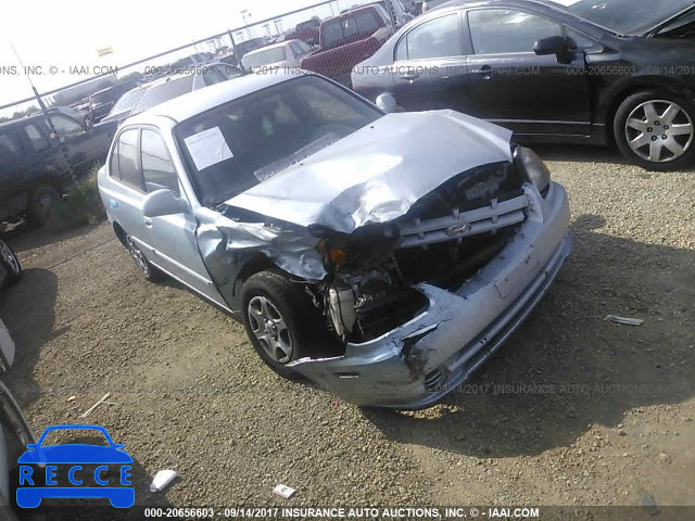 2003 Hyundai Accent KMHCG45C83U492899 image 0