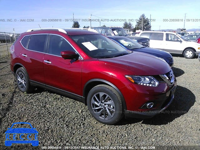 2016 Nissan Rogue 5N1AT2MV0GC833010 зображення 0