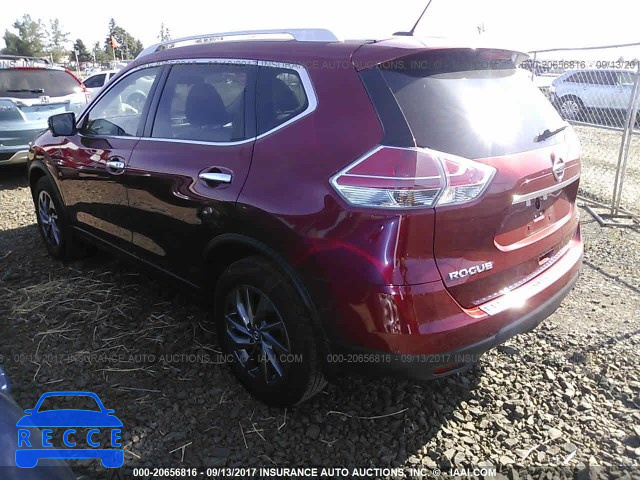 2016 Nissan Rogue 5N1AT2MV0GC833010 Bild 2