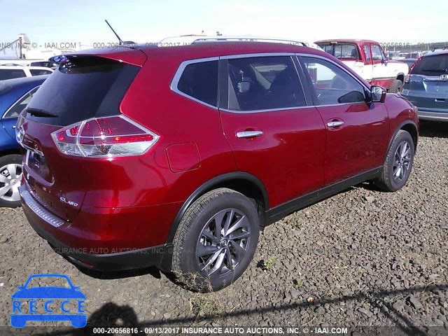 2016 Nissan Rogue 5N1AT2MV0GC833010 зображення 3