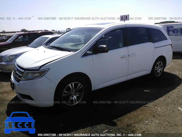 2011 Honda Odyssey 5FNRL5H65BB050921 image 1