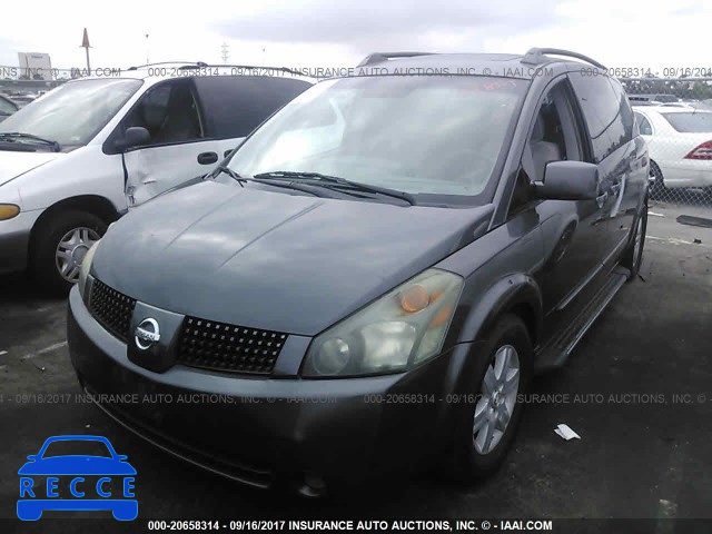 2004 Nissan Quest S/SE/SL 5N1BV28U64N354008 image 1