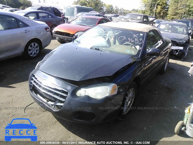 2004 CHRYSLER SEBRING LX 1C3EL45R44N139184 image 1