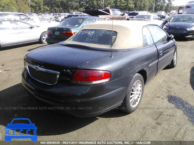 2004 CHRYSLER SEBRING LX 1C3EL45R44N139184 image 3