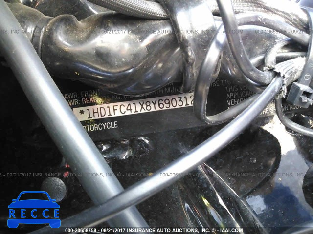 2008 Harley-davidson FLHTCUI 1HD1FC41X8Y690312 Bild 9