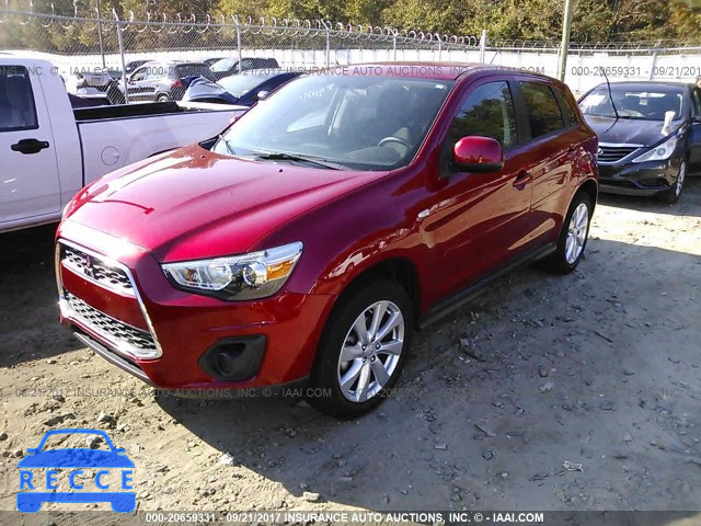 2015 Mitsubishi Outlander Sport 4A4AP3AU1FE046654 image 1
