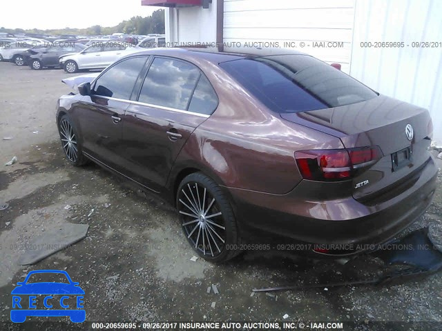 2017 VOLKSWAGEN JETTA 3VW2B7AJXHM241394 image 2