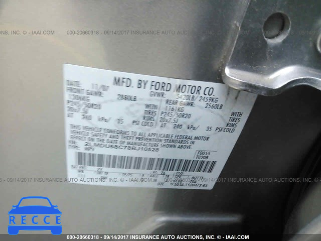 2008 Lincoln MKX 2LMDU68C78BJ10528 Bild 8