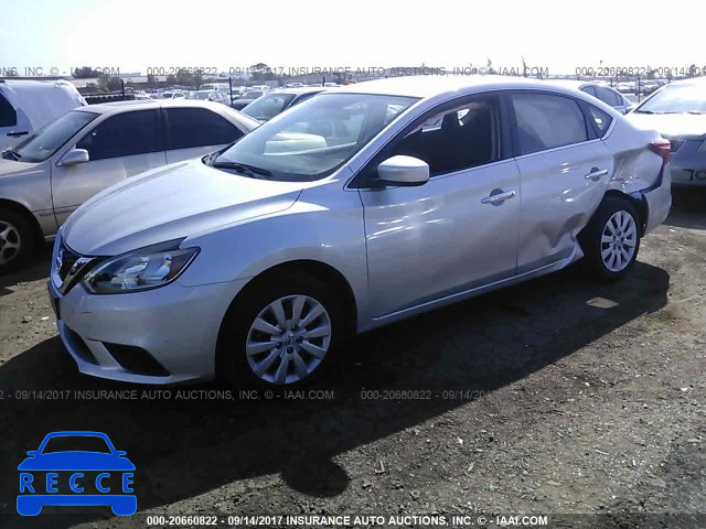 2017 NISSAN SENTRA 3N1AB7AP5HY241477 зображення 1