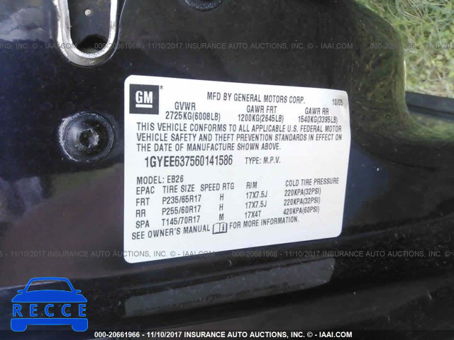 2006 Cadillac SRX 1GYEE637560141586 image 8