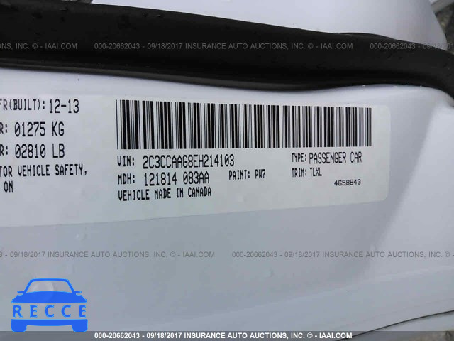 2014 Chrysler 300 2C3CCAAG8EH214103 image 8