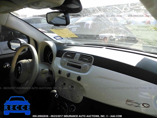 2015 Fiat 500 LOUNGE 3C3CFFER1FT504563 image 4