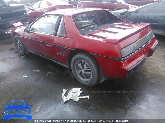 1984 Pontiac Fiero 1G2AF37R1EP210697 image 2
