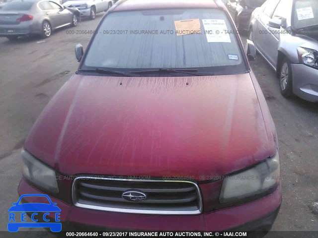 2004 Subaru Forester 2.5XS JF1SG65614H721669 зображення 5