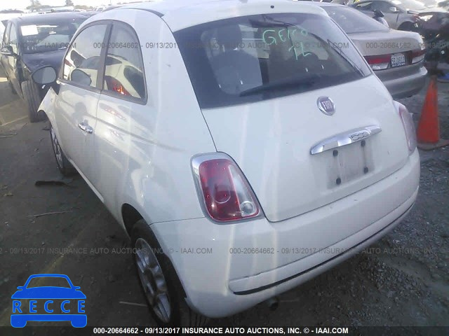 2012 Fiat 500 3C3CFFAR6CT124779 Bild 2