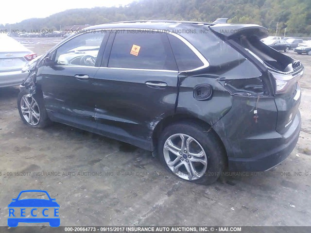 2015 Ford Edge TITANIUM 2FMTK4K9XFBB90368 image 2