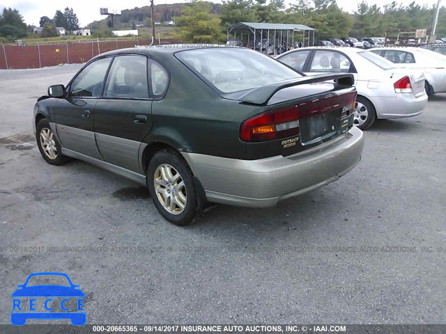 2001 SUBARU LEGACY OUTBACK LIMITED 4S3BE686317207318 image 2