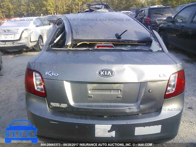 2011 KIA RIO LX/SX KNADH4A37B6918464 image 4