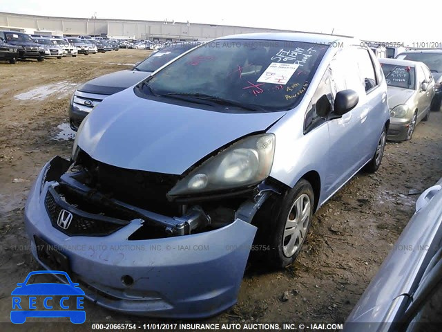 2010 Honda FIT JHMGE8H23AC020875 image 1