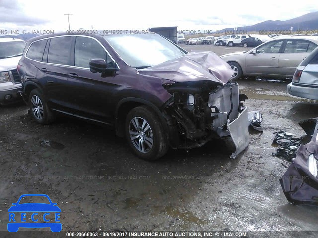 2016 Honda Pilot EXL 5FNYF6H53GB083519 зображення 0