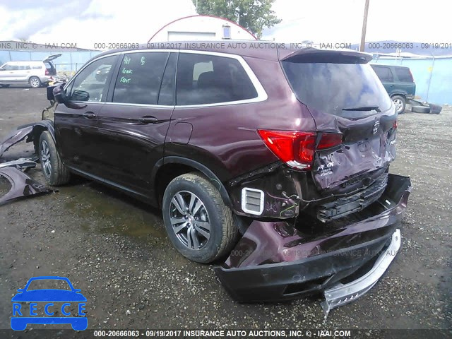 2016 Honda Pilot EXL 5FNYF6H53GB083519 зображення 2