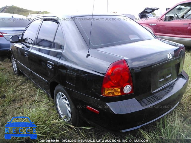 2003 Hyundai Accent GL KMHCG45C43U427340 image 2