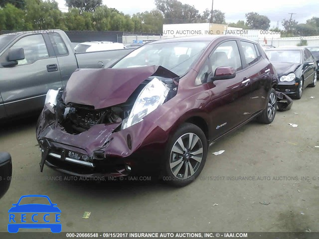 2016 Nissan Leaf 1N4BZ0CP4GC304597 зображення 1