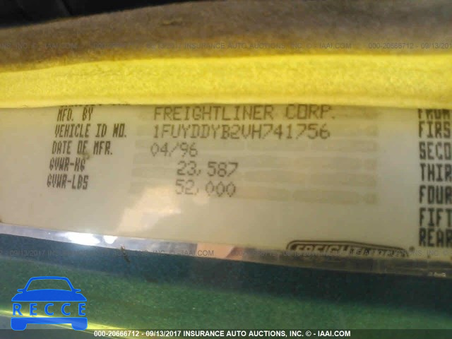 1997 FREIGHTLINER FLD FLD120 1FUYDDYB2VH741756 image 9