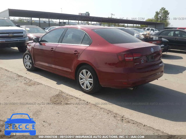 2017 VOLKSWAGEN JETTA 3VW2B7AJ4HM232433 зображення 2