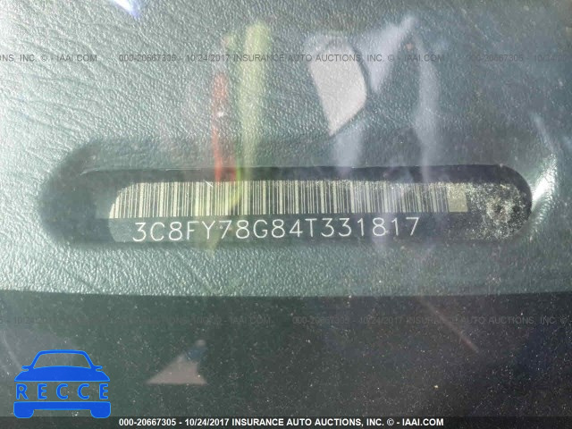 2004 Chrysler PT Cruiser GT 3C8FY78G84T331817 Bild 8
