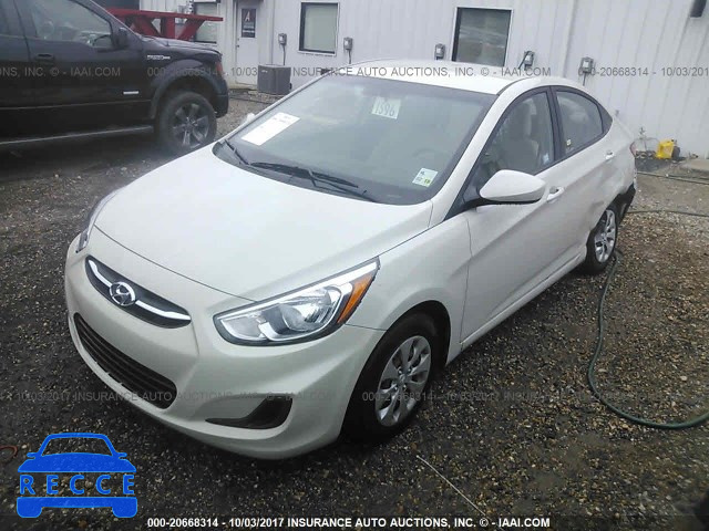2016 Hyundai Accent SE KMHCT4AE4GU966940 зображення 1