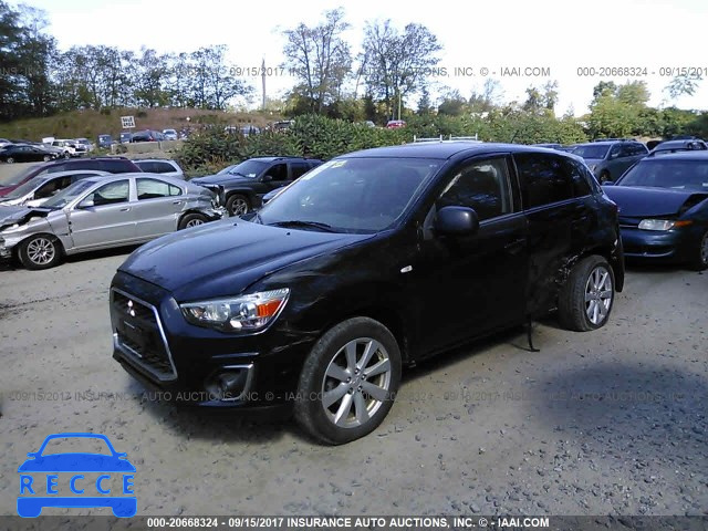 2014 Mitsubishi Outlander Sport SE 4A4AR4AU6EE012675 image 1
