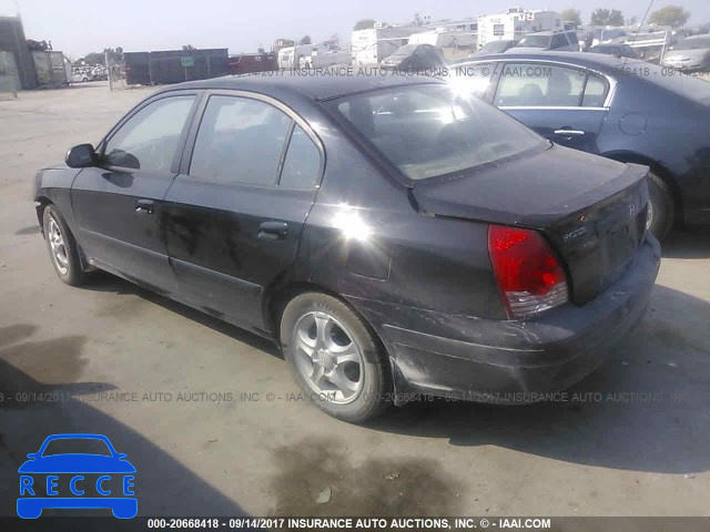 2004 HYUNDAI ELANTRA KMHDN46D34U850574 зображення 2