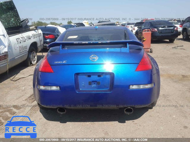 2006 Nissan 350Z JN1AZ34EX6M353657 image 7