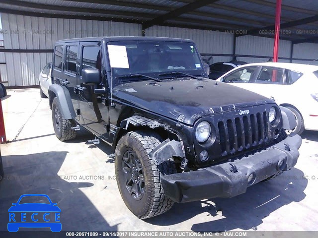 2014 Jeep Wrangler Unlimited SPORT 1C4BJWDG7EL146126 image 0