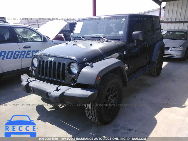 2014 Jeep Wrangler Unlimited SPORT 1C4BJWDG7EL146126 зображення 1