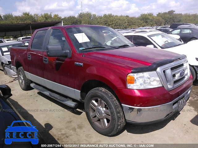 2008 Ford F150 1FTRW12W88FB50220 зображення 0