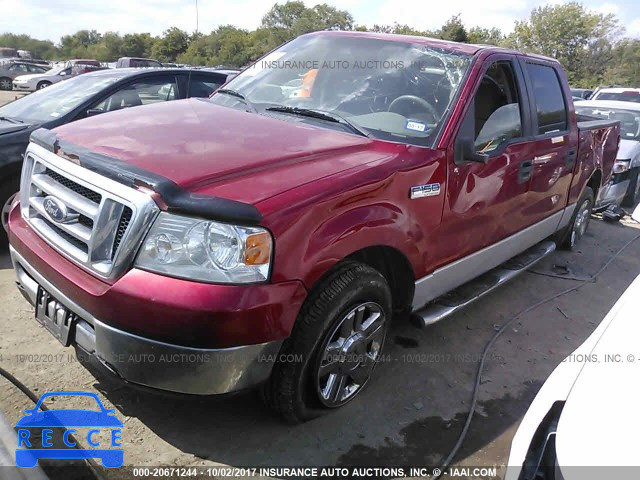 2008 Ford F150 1FTRW12W88FB50220 image 1