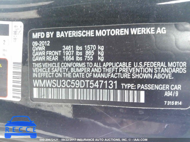 2013 Mini Cooper WMWSU3C59DT547131 image 8