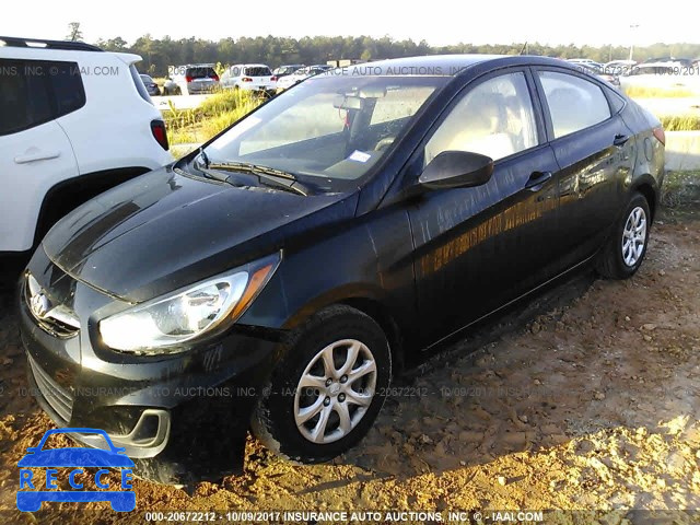 2013 Hyundai Accent KMHCT4AE7DU441740 зображення 1